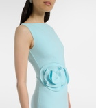 Roland Mouret Floral-appliqué gown