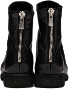 Guidi Black 79086V Zip Boots