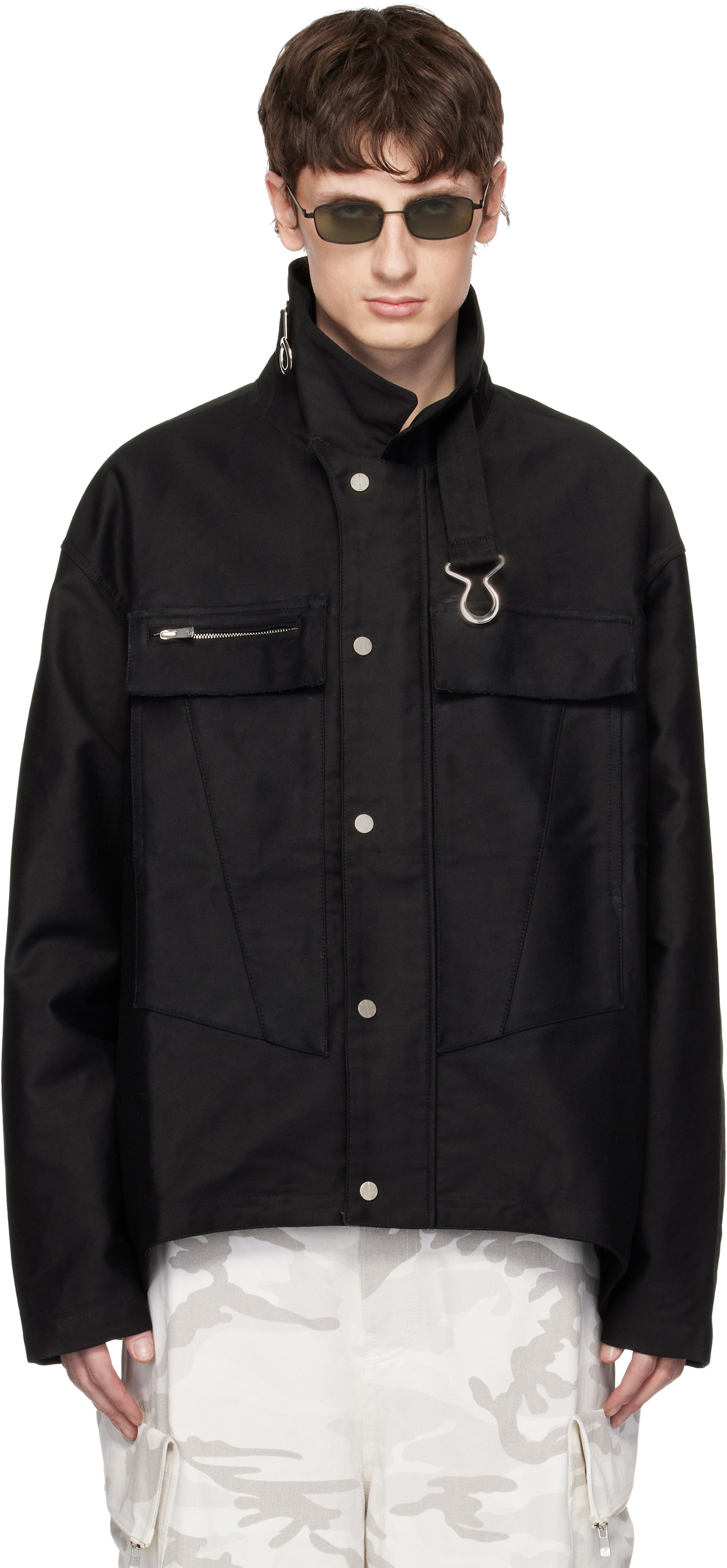 FFFPOSTALSERVICE Black FF Bunker Jacket