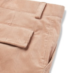 Brunello Cucinelli - Cotton-Corduroy Cargo Trousers - Men - Beige