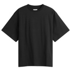 Kaptain Sunshine Men's Suvin Cotton Short Sleeve T-Shirt in Black