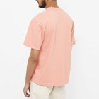 Lo-Fi Men's Outdoor Exploration T-Shirt in Coral