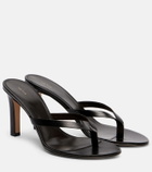 The Row Sacha leather thong sandals