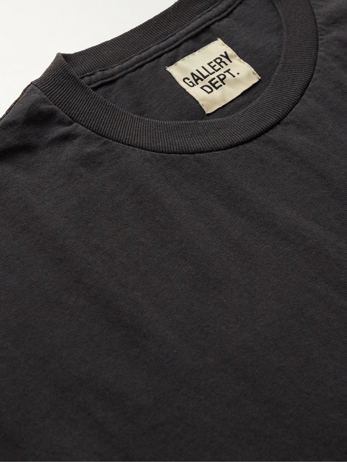 Gallery Dept. logo-print Cotton-jersey T-Shirt - Men - Black T-shirts - M