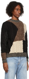 Andersson Bell Black & Brown Daphne Sweater