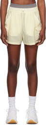 Outdoor Voices Off-White Wind-Resistant Shorts