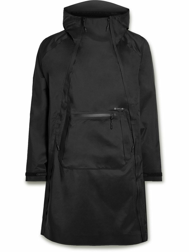 Photo: Snow Peak - Nylon Hooded Poncho - Black