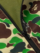 SAINT Mxxxxxx - BAPE® Camouflage-Print Twill Zip-Up Jacket - Green