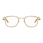 Garrett Leight Gold Garfield Glasses