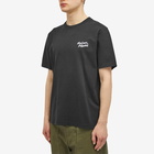 Maison Kitsuné Men's Mini Handwriting Comfort T-Shirt in Black/White