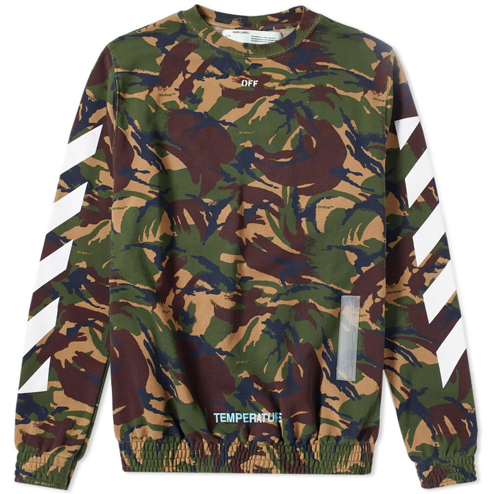 Photo: Off-White Diagonal Camo Crew Sweat