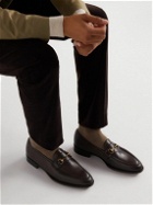 George Cleverley - Horsebit Leather Loafers - Brown