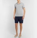 Orlebar Brown - Felix Mélange Cotton-Piqué Polo Shirt - Gray