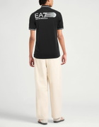 Ea7 Mens Polo shirt in Black