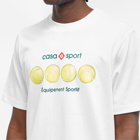 Casablanca Men's Casa Sport Tennis Balls T-Shirt in White