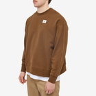 Air Jordan Men's Flight Fleece Crew Neck in Brown