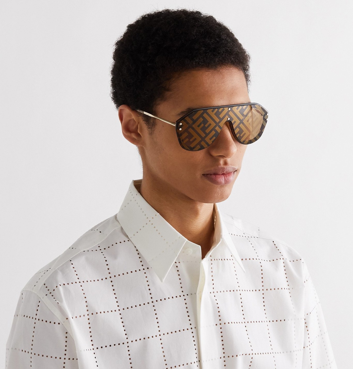 Fendi cheap print shades