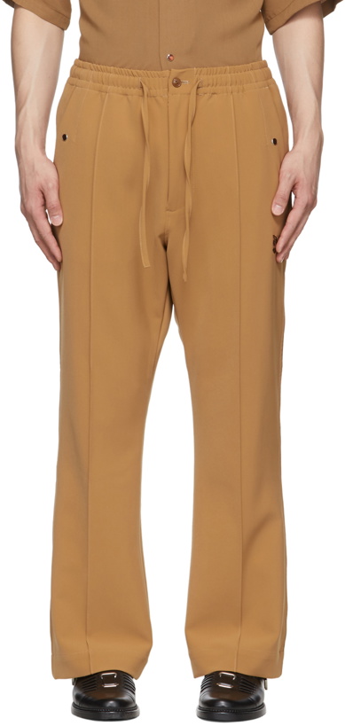 Photo: Needles Brown Piping Cowboy Trousers