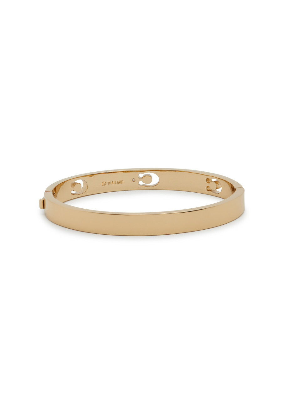 Coach Logo-embellished Bracelet - Gold - One Size