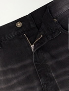 424 - Straight-Leg Cotton-Canvas Trousers - Black
