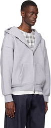 Seventh Gray V2 Zipped Hoodie