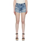 Moussy Vintage Blue Denim Chester Shorts