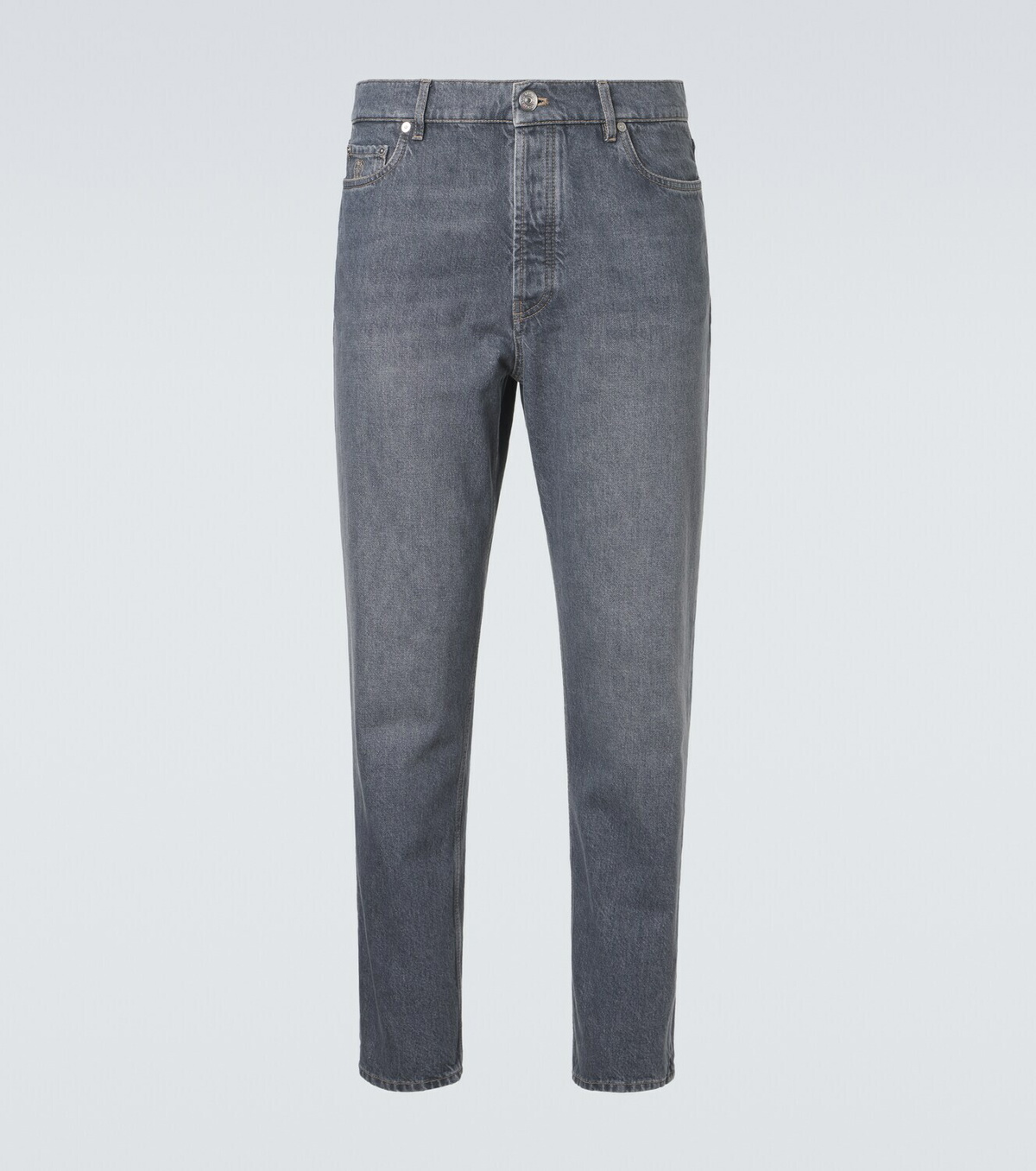 Brunello Cucinelli Mid-rise straight jeans