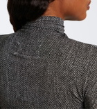 Maison Margiela Printed jersey bodysuit