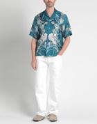 Amiri Mens Shirt Deep teal