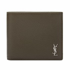 Saint Laurent Men's Billfold Wallet in Khaki