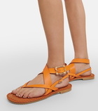 Zimmermann Leather thong sandals