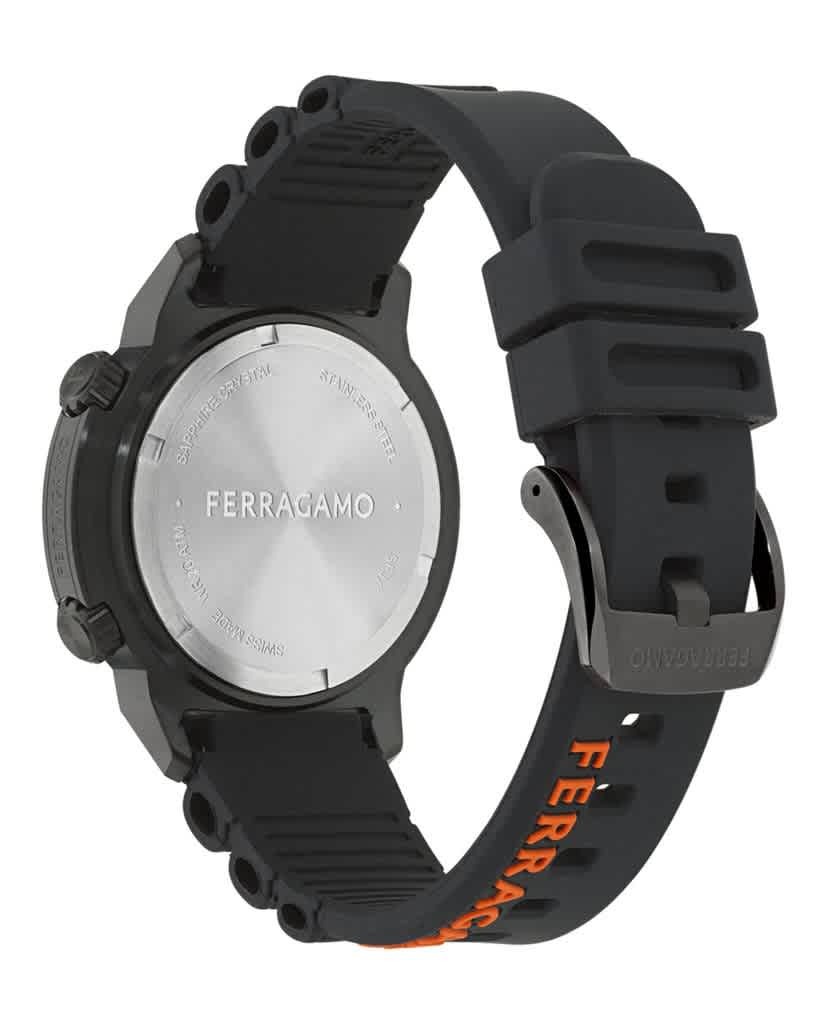 Ferragamo Sport Quartz Black Dial Mens Watch SFJA00224