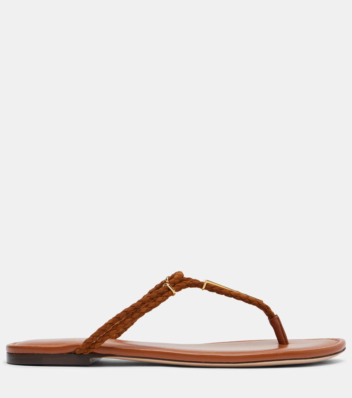Tom Ford Braided leather thong sandals