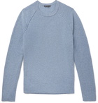 James Perse - Textured Cashmere Sweater - Blue