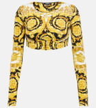Versace - Barocco crop top