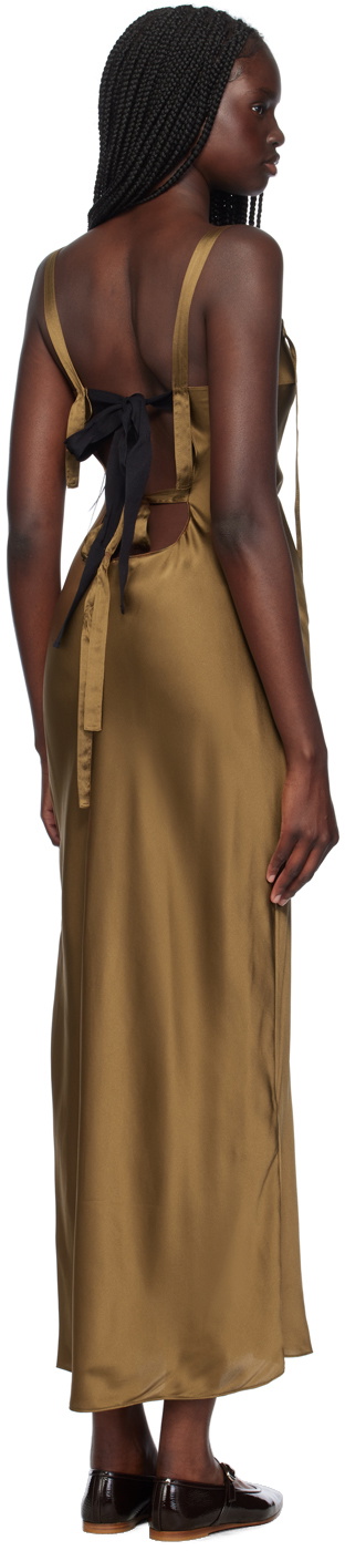 The Garment Tan Catania String Maxi Dress