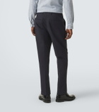 Umit Benan Matt cotton-blend straight pants