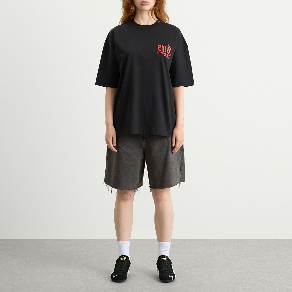 END. City Series 2.0 Milan T-Shirt in Black