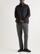 Snow Peak - Slim-Fit Tapered Quilted Shell Trousers - Gray