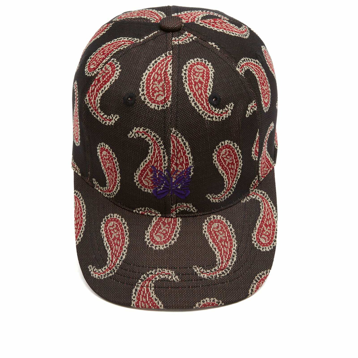 Needles Men's Jacquard Baseball Cap in Paisley 