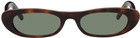 Saint Laurent Tortoiseshell SL 557 Sunglasses