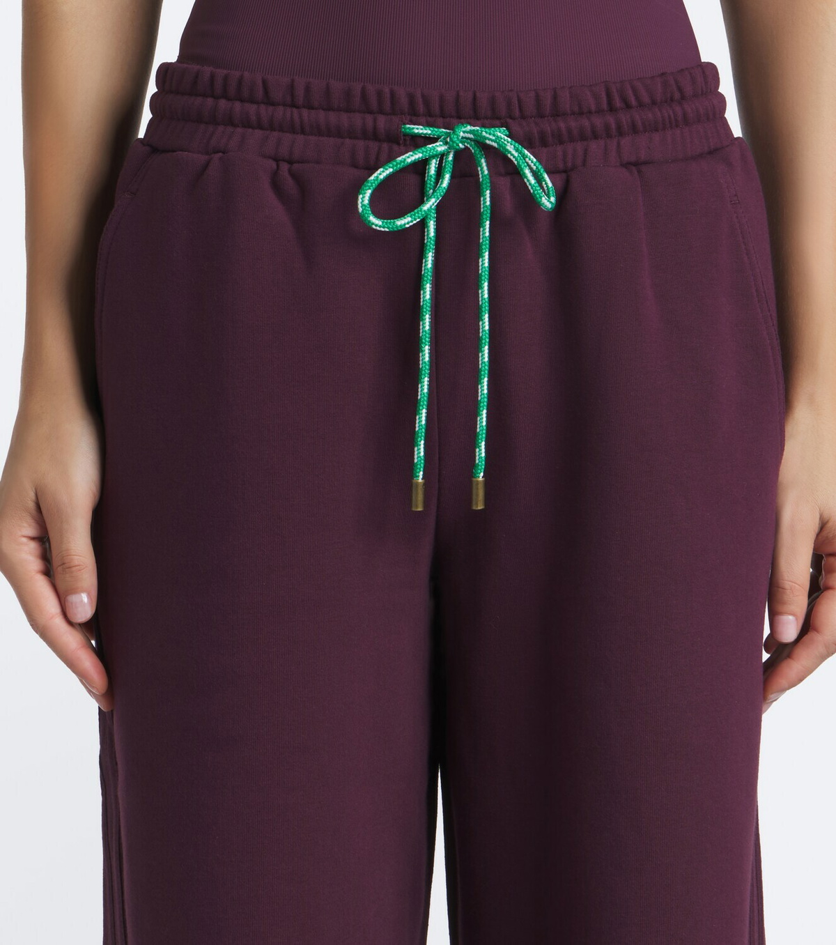 The Upside Pele Estelle cotton wide-leg pants