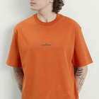 Stone Island Men's Vertical Placement T-Shirt in Burnt Orange
