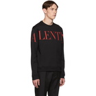 Valentino Black Logo Sweatshirt