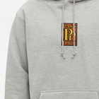 Pass~Port Men's PP Embroidery Hoody in Ash