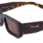 Prada Eyewear Prada PR 06YS Symbole Sunglasses in Tortoise/Brown