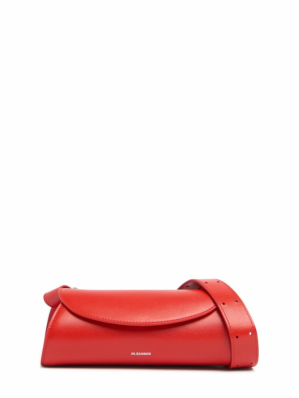 Photo: JIL SANDER Mini Cannolo Palmellato Leather Bag