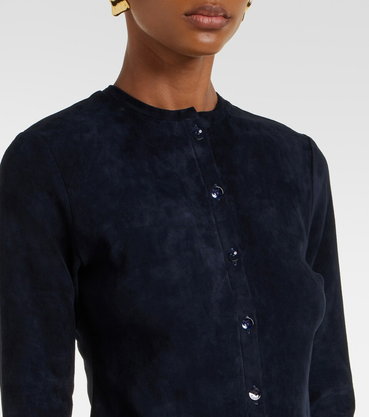 Stouls Astrid 24 suede cardigan