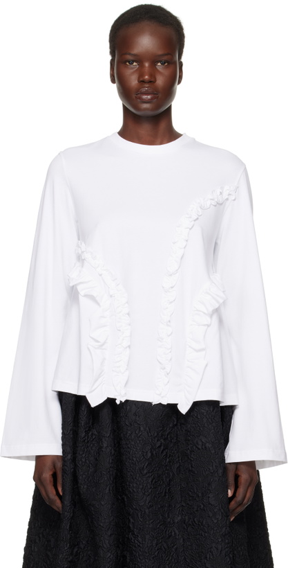 Photo: Cecilie Bahnsen White Alva T-shirt