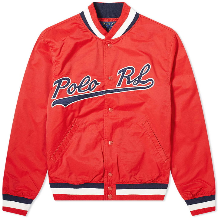 Photo: Polo Ralph Lauren Logo Varsity Jacket